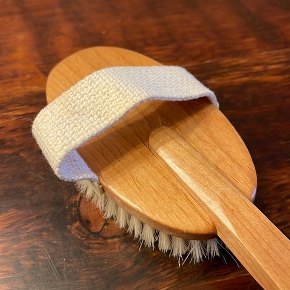🍄3/30 LeClaire & Bayot Long Handled Wood Body Brush - Picture 6 of 16